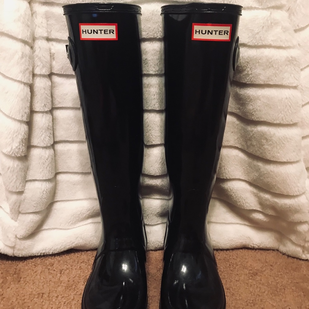 Black Hunter Rain Boots